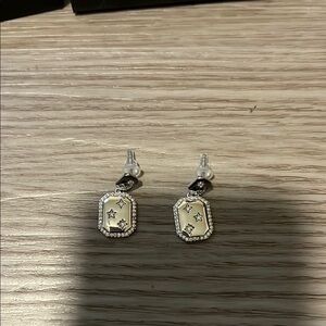 Elegant Silver Star Earrings